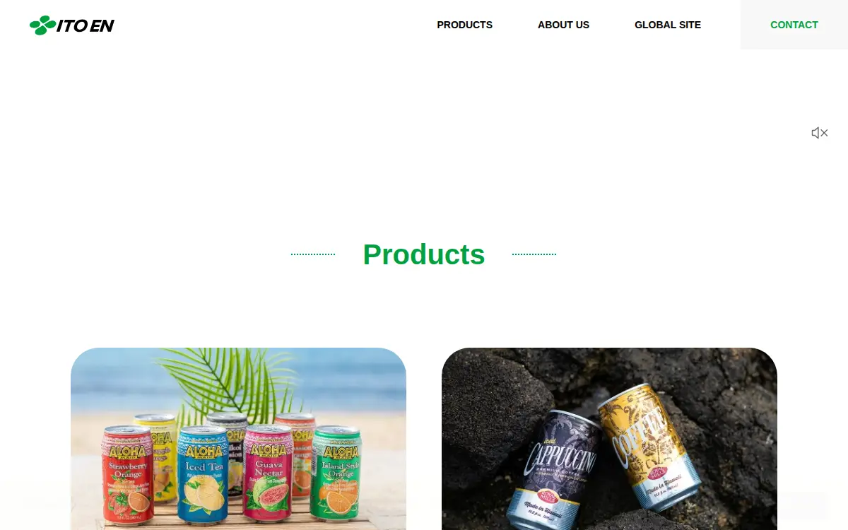 Homepage of Ito En (hawaii) LLC