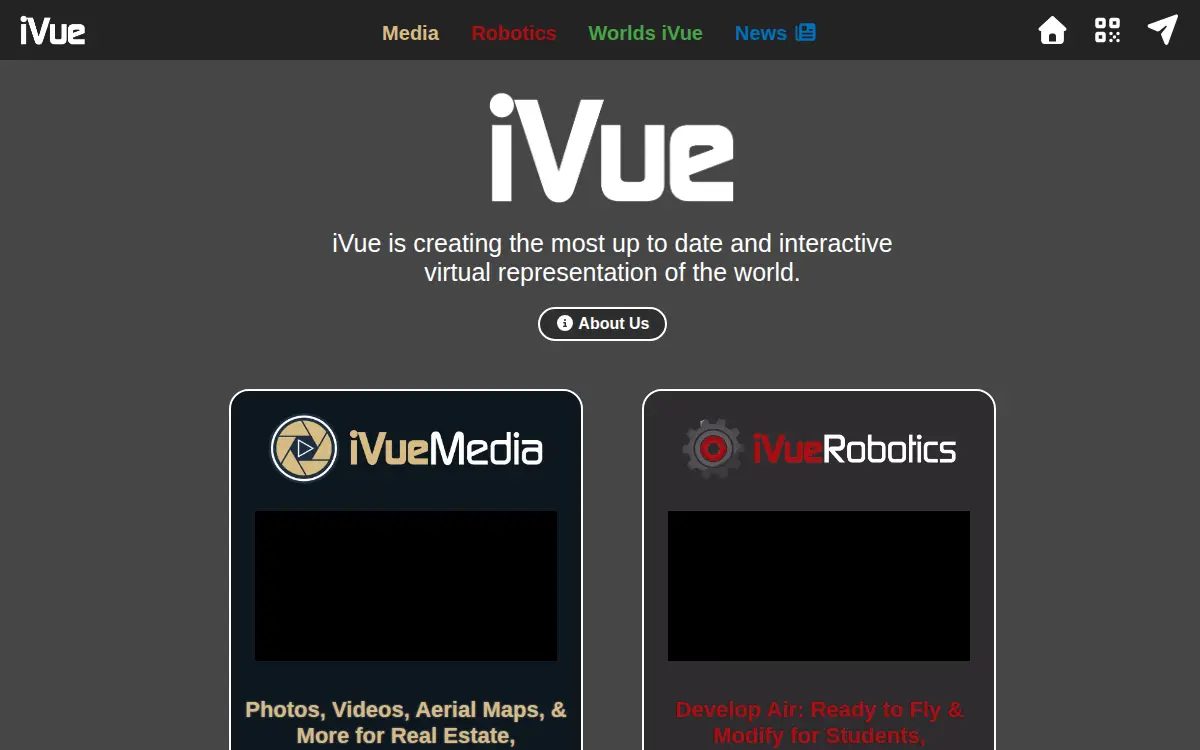 Homepage of Drones Ivue INC
