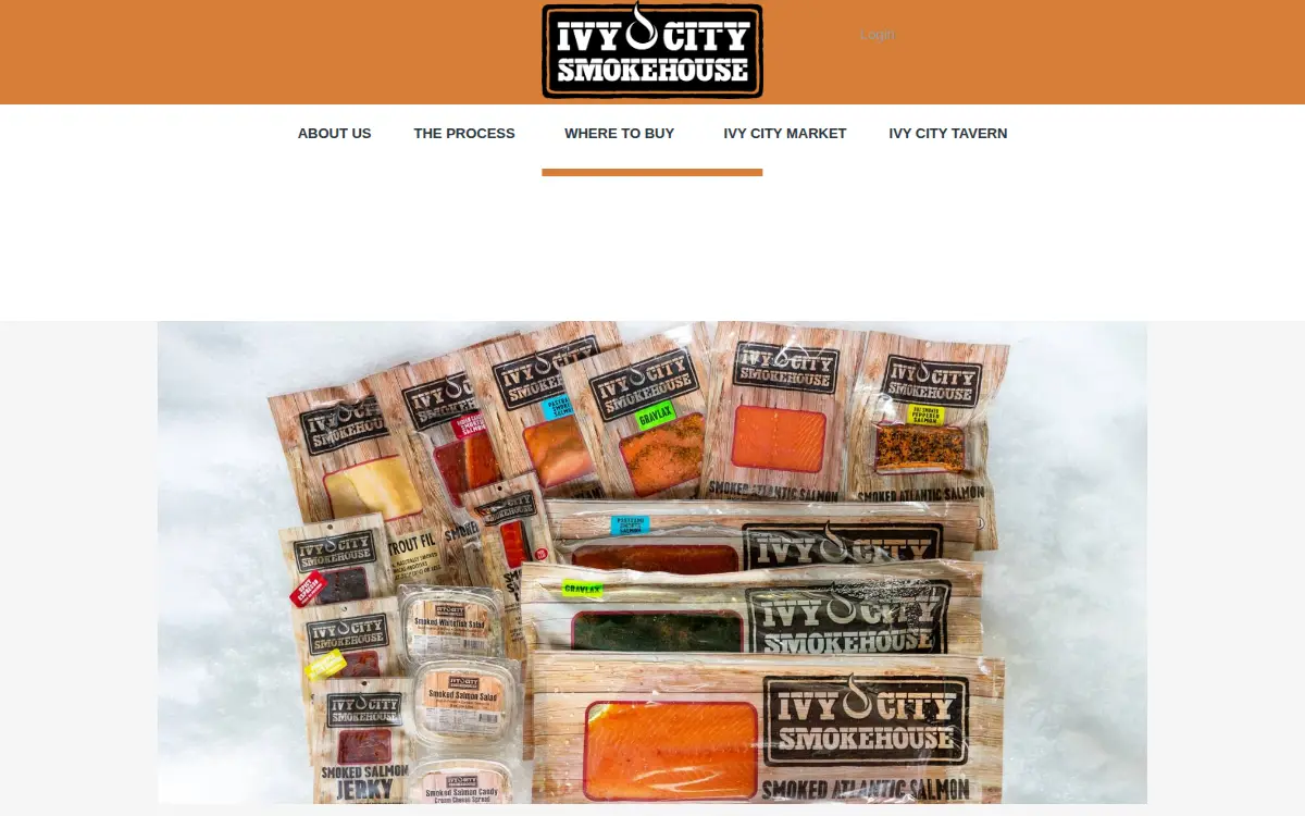 Homepage of Ivy City Smokehouse INC