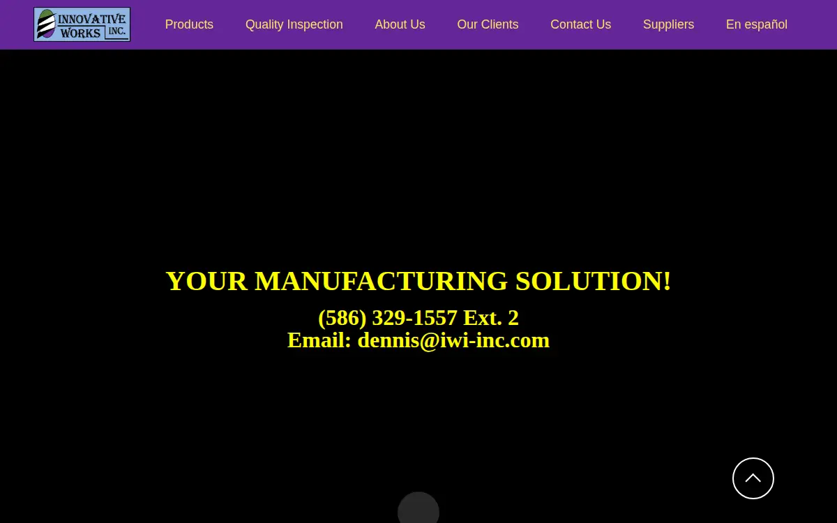 Homepage of Innovative Works INC.