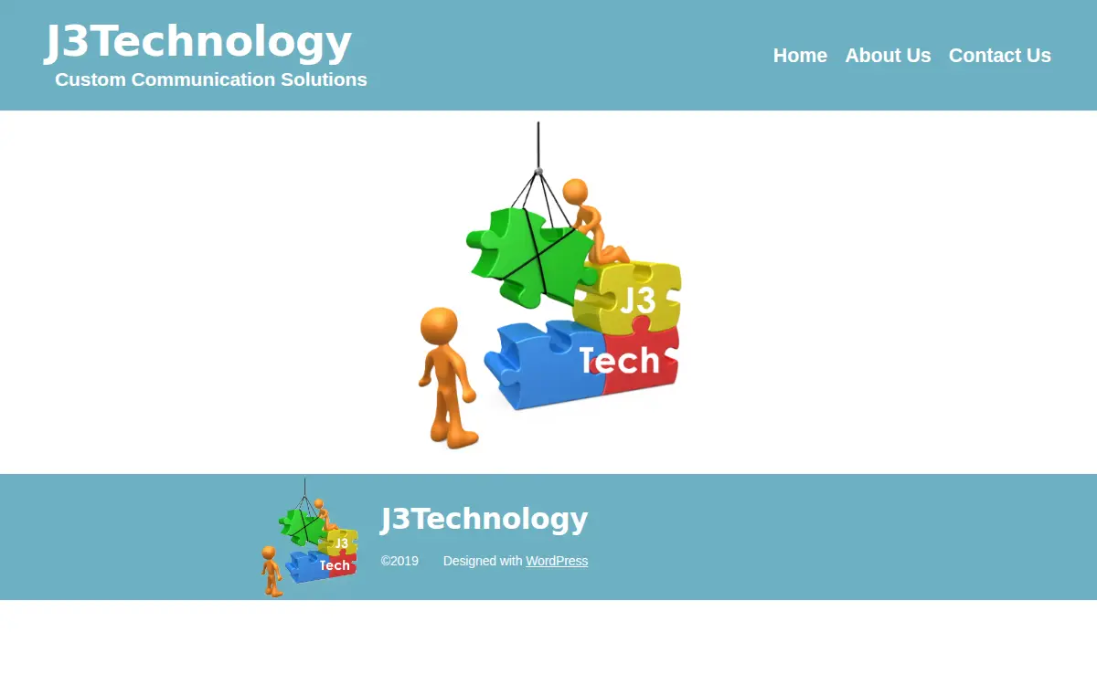 Homepage of J3 Technology LLC