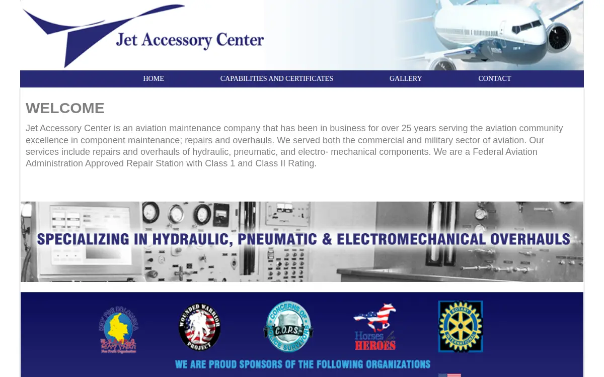 Homepage of Mcd Accessory Overhauls, INC