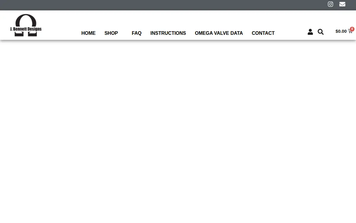 Homepage of J. Bennett Designs, LLC