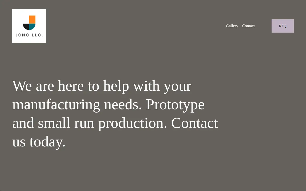 Homepage of Jcnc LLC