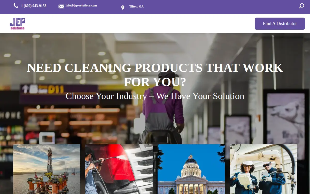 Homepage of Jep-solutions Global LLC