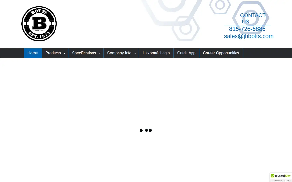 Homepage of J. H. Botts, LLC