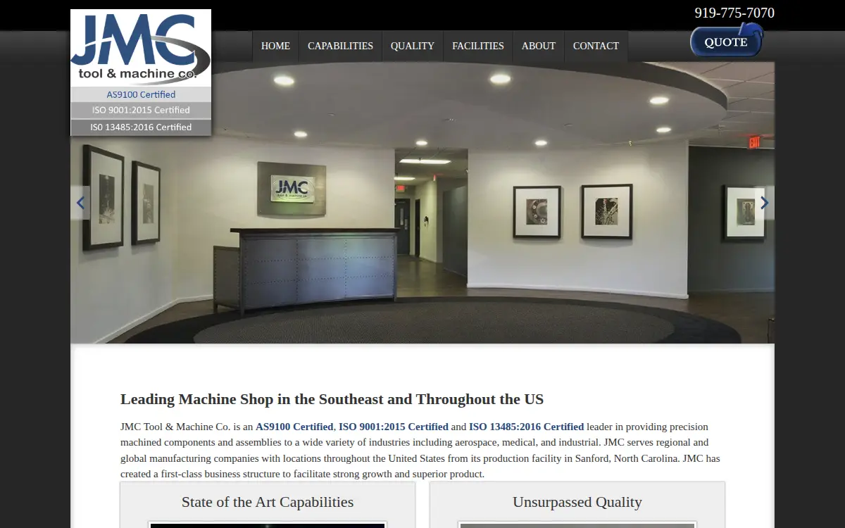 Homepage of Jmc Acquisition LLC