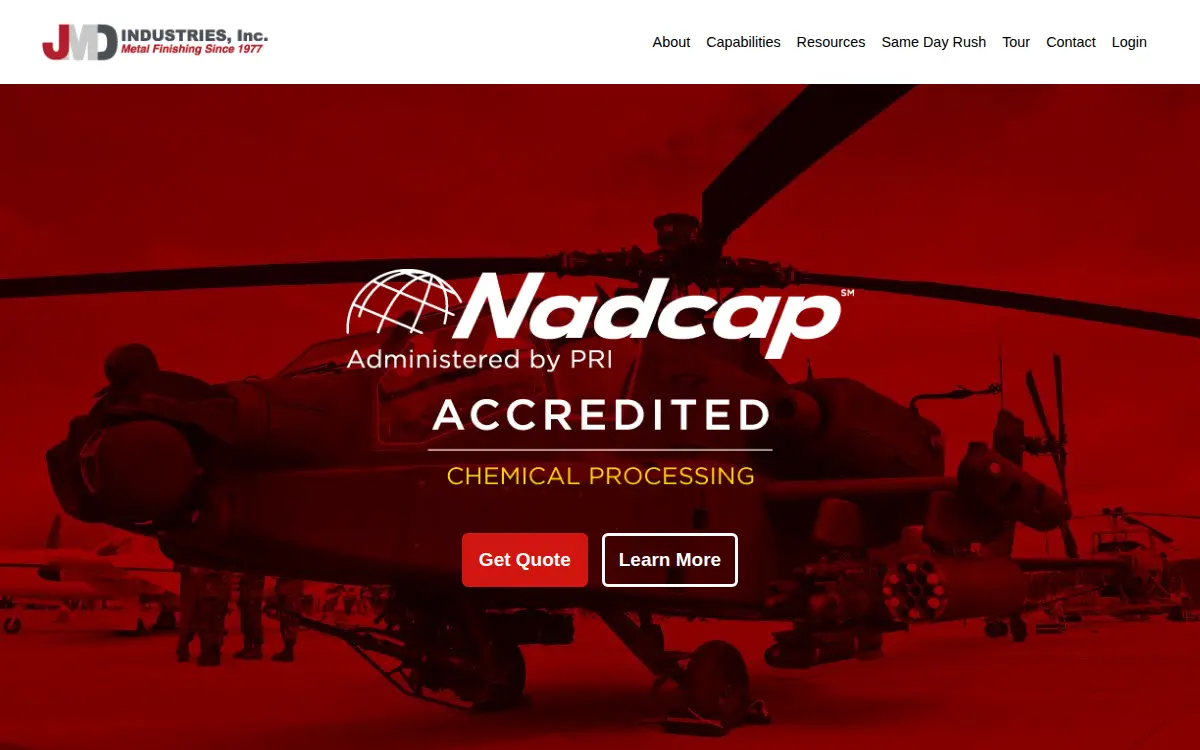 Homepage of Jmd Industries INC