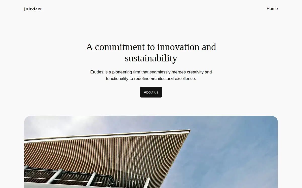 Homepage of Jobvizer LLC