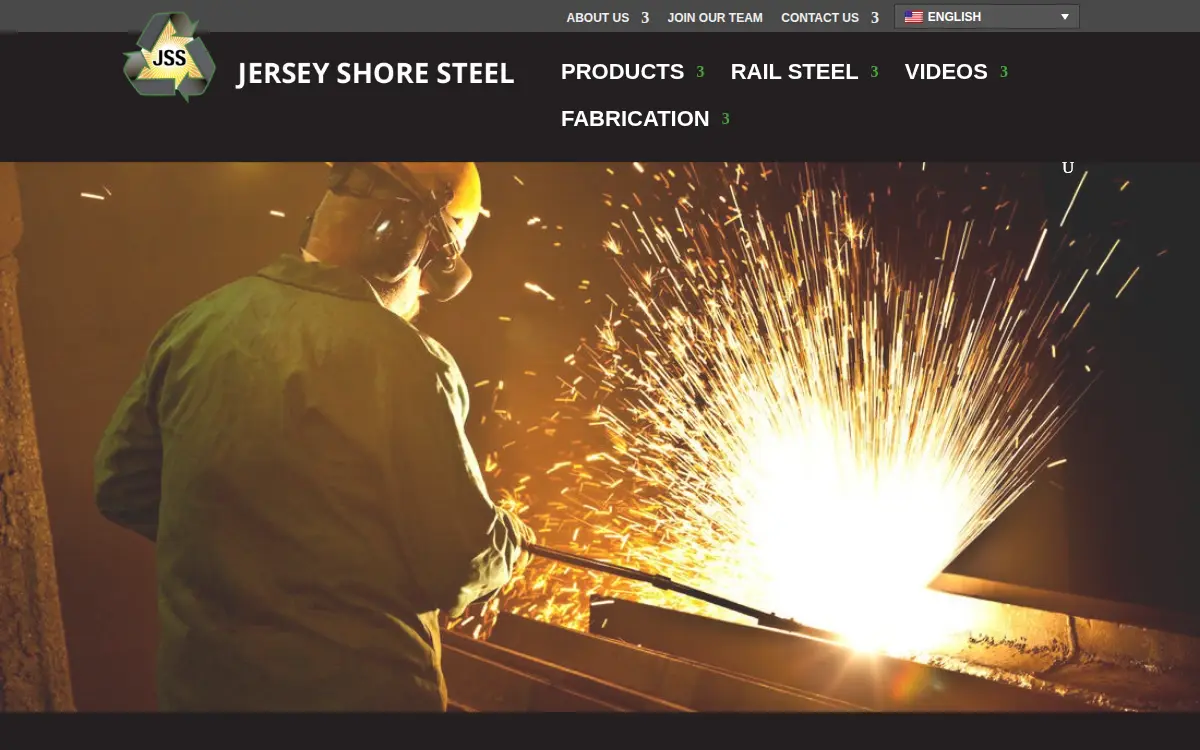 Homepage of Jersey Shore Steel CO