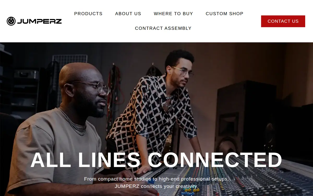 Homepage of Jumperz INC