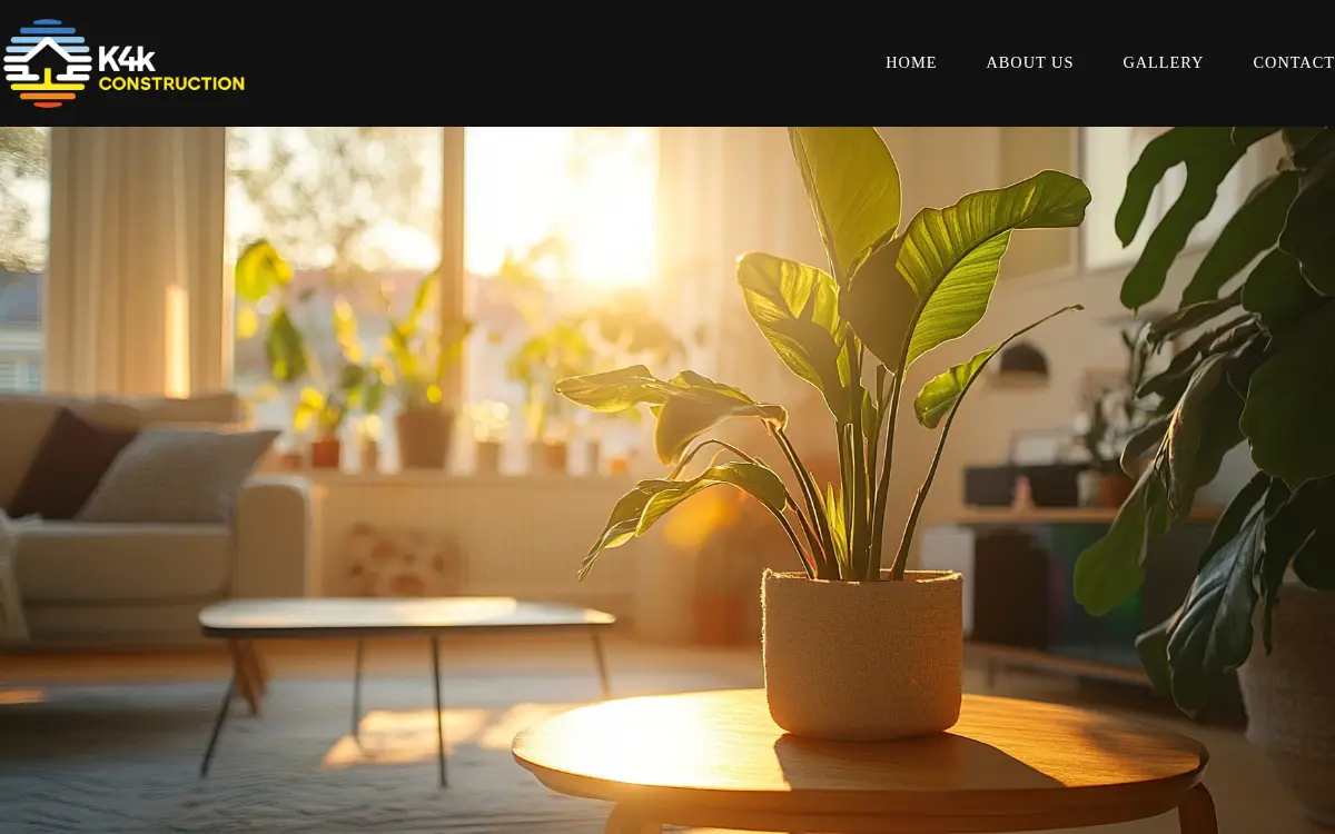 Homepage of K4k Construction Design, INC