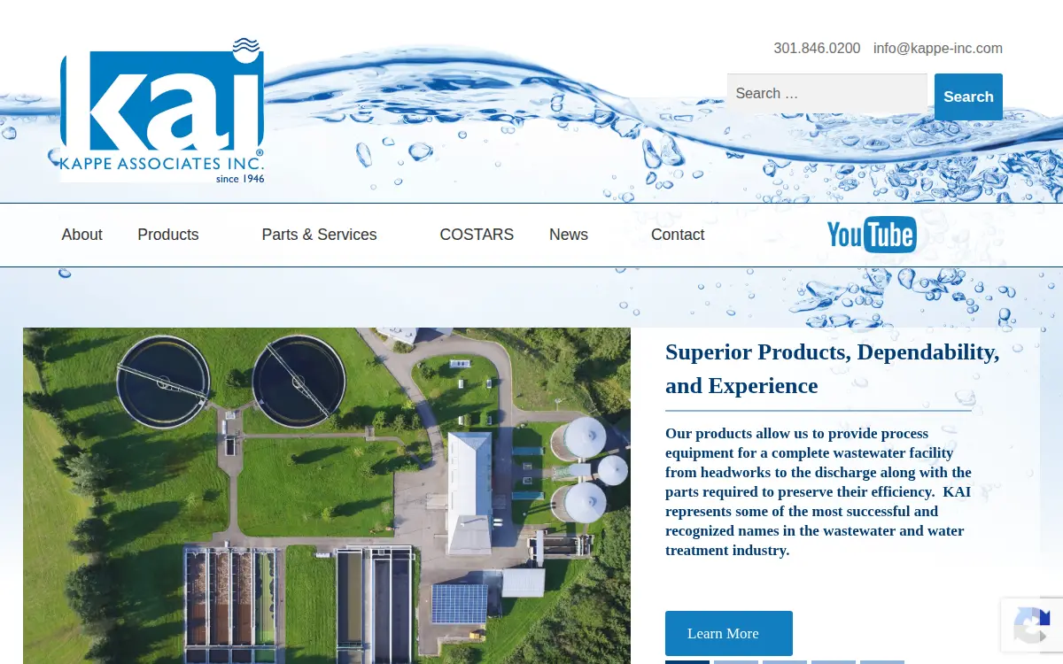 Homepage of Kappe Associates INC