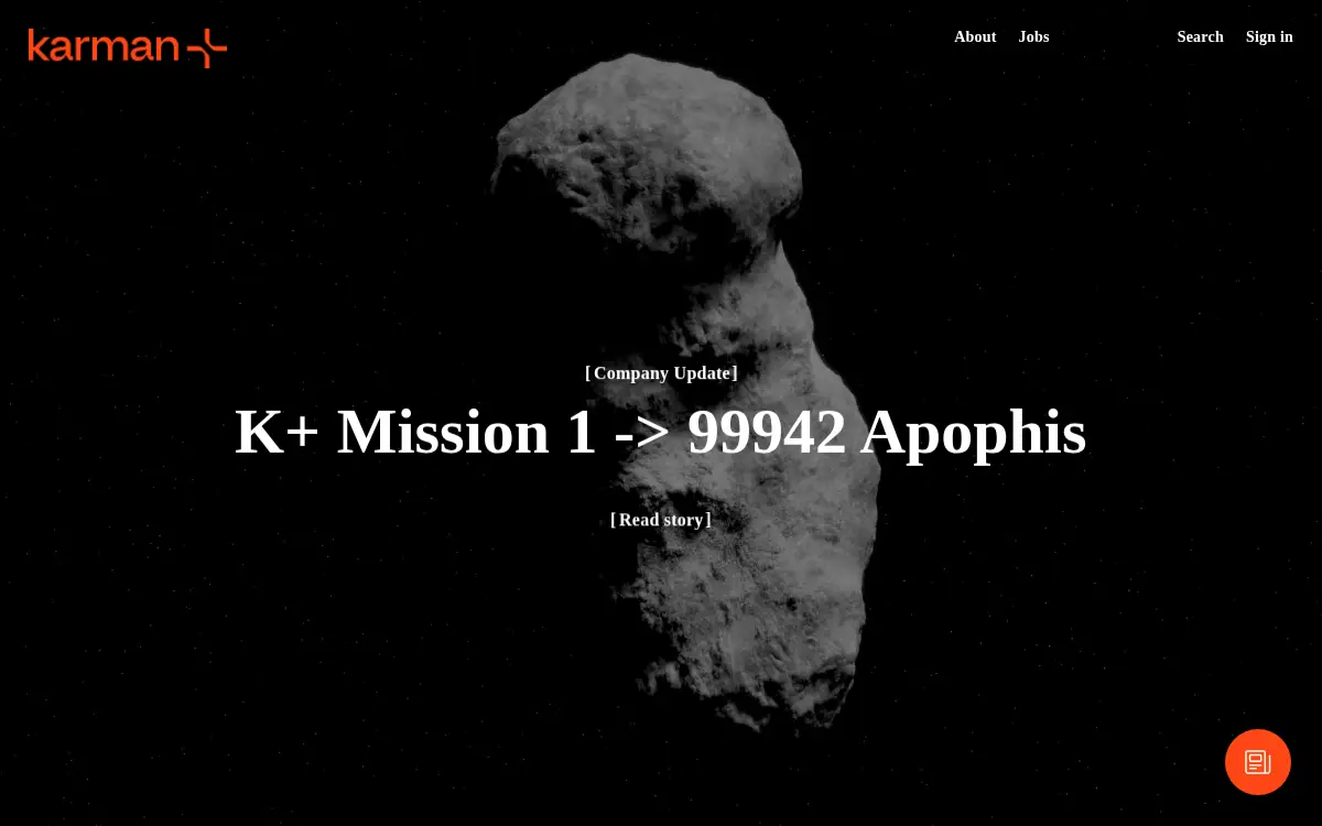 Homepage of Karmanplus INC.