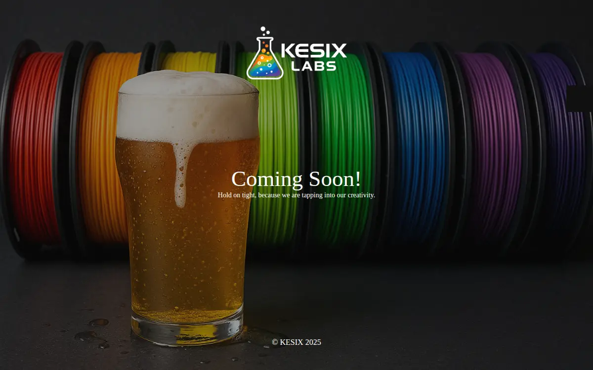 Homepage of Kesix Labs, LLC