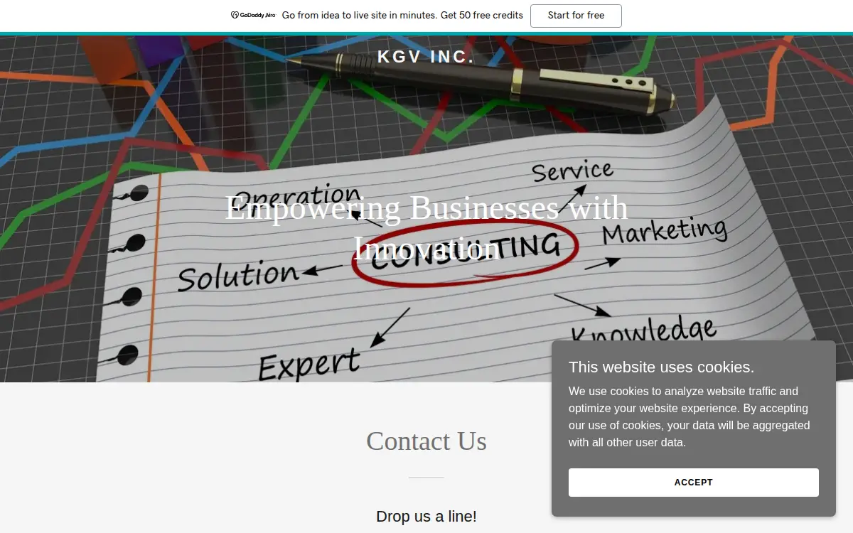 Homepage of Khatri Global Ventures INC