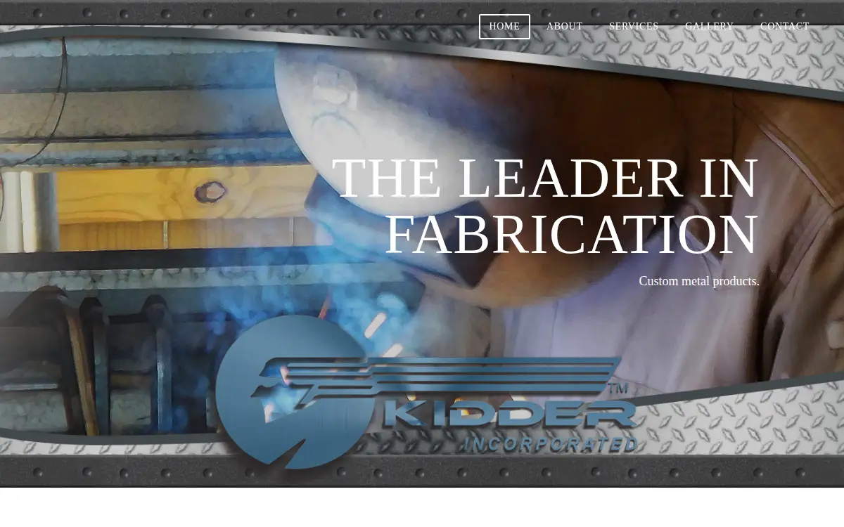 Homepage of Kidder, INC.