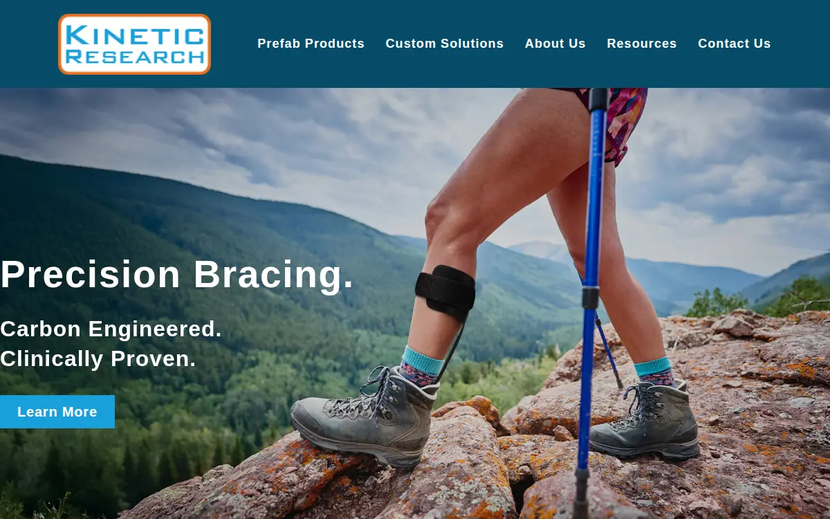 Homepage of Kinetic Research INC