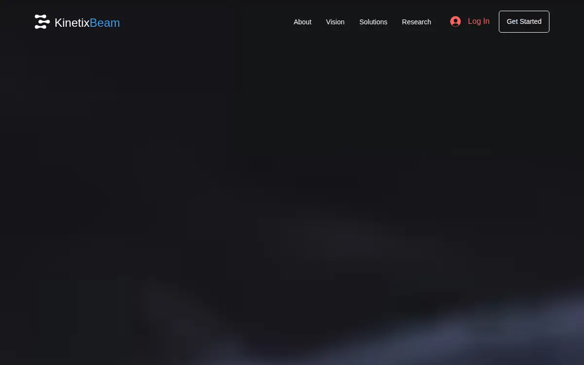 Homepage of Kinetixbeam LLC