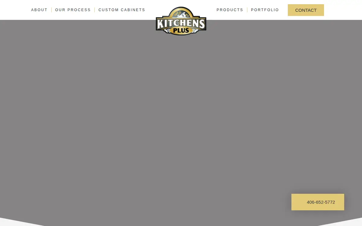 Homepage of Kitchens Plus Mt LLC