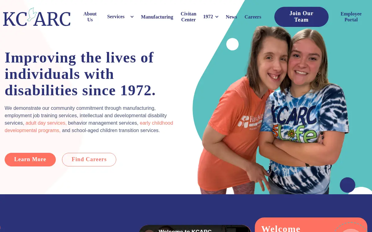Homepage of Knox County Association for Remarkable Citizens, INC.
