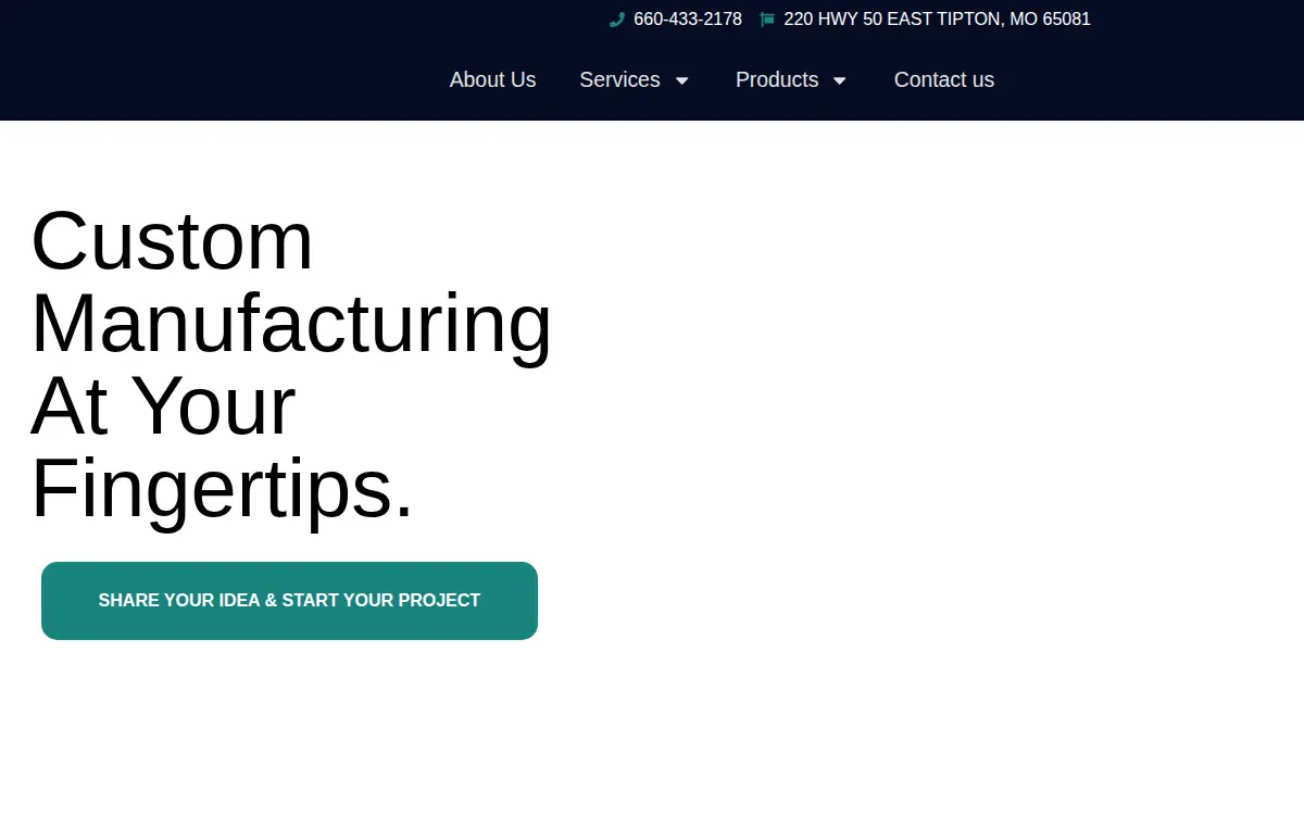 Homepage of Koechner Manufacturing CO INC