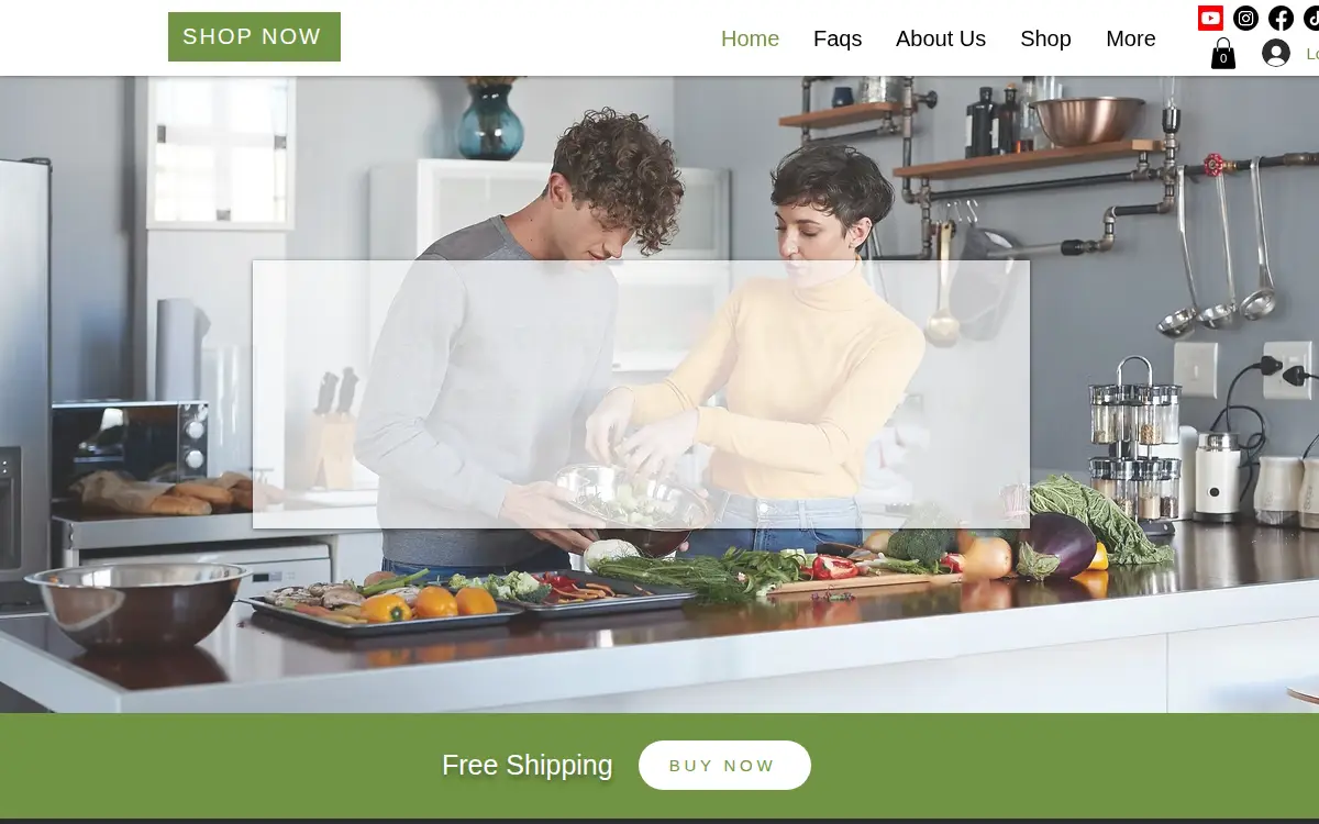 Homepage of Laforest Savors LLC