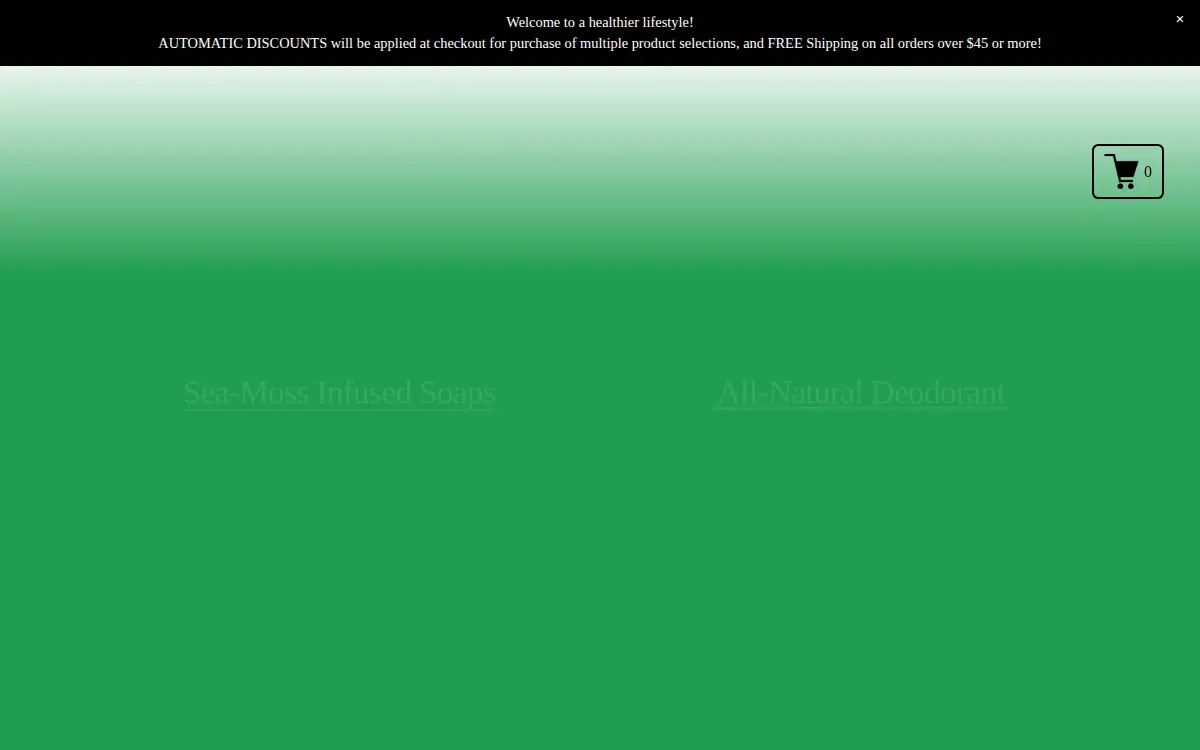 Homepage of Lancelin Living Essentials, LLC