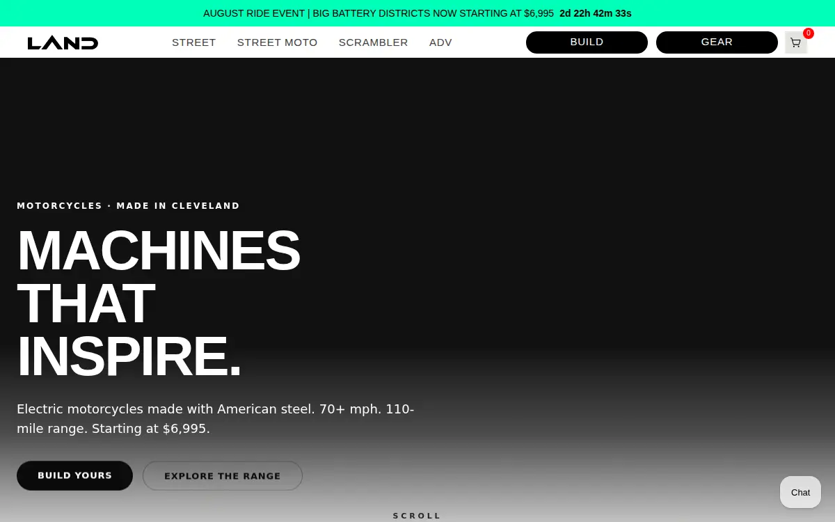 Homepage of Land Energy INC