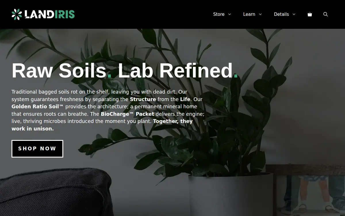 Homepage of Landiris LLC