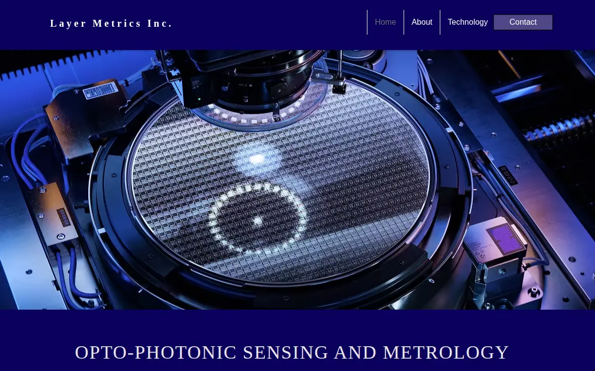 Homepage of Layer Metrics INC