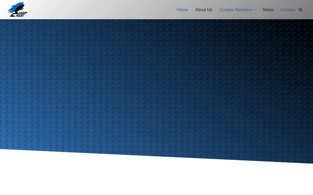 Homepage of Leapfast Manufacturing INC.