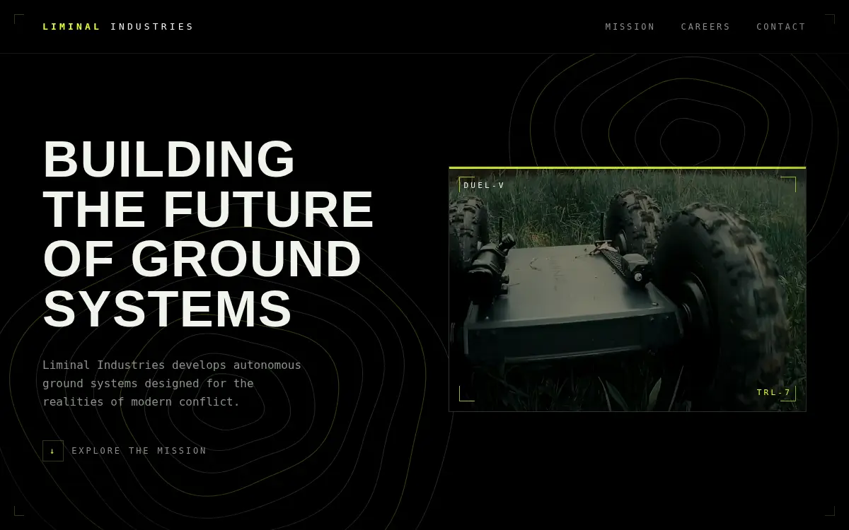Homepage of Liminal Edge Industries INC