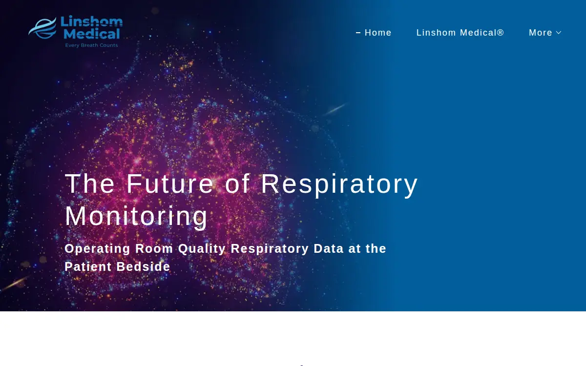 Homepage of Linshom Medical, INC.
