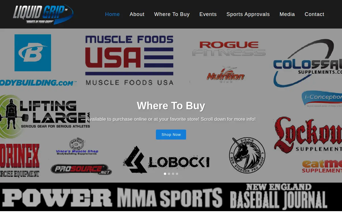 Homepage of Jebco LLC