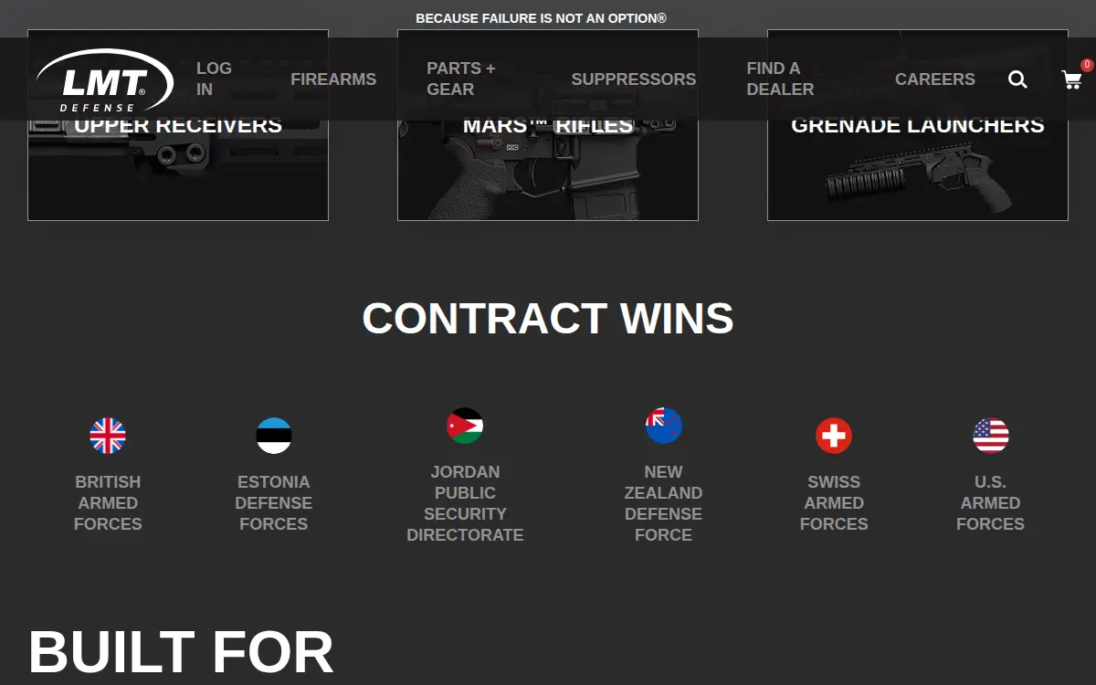 Homepage of Lewis Machine & Tool CO.