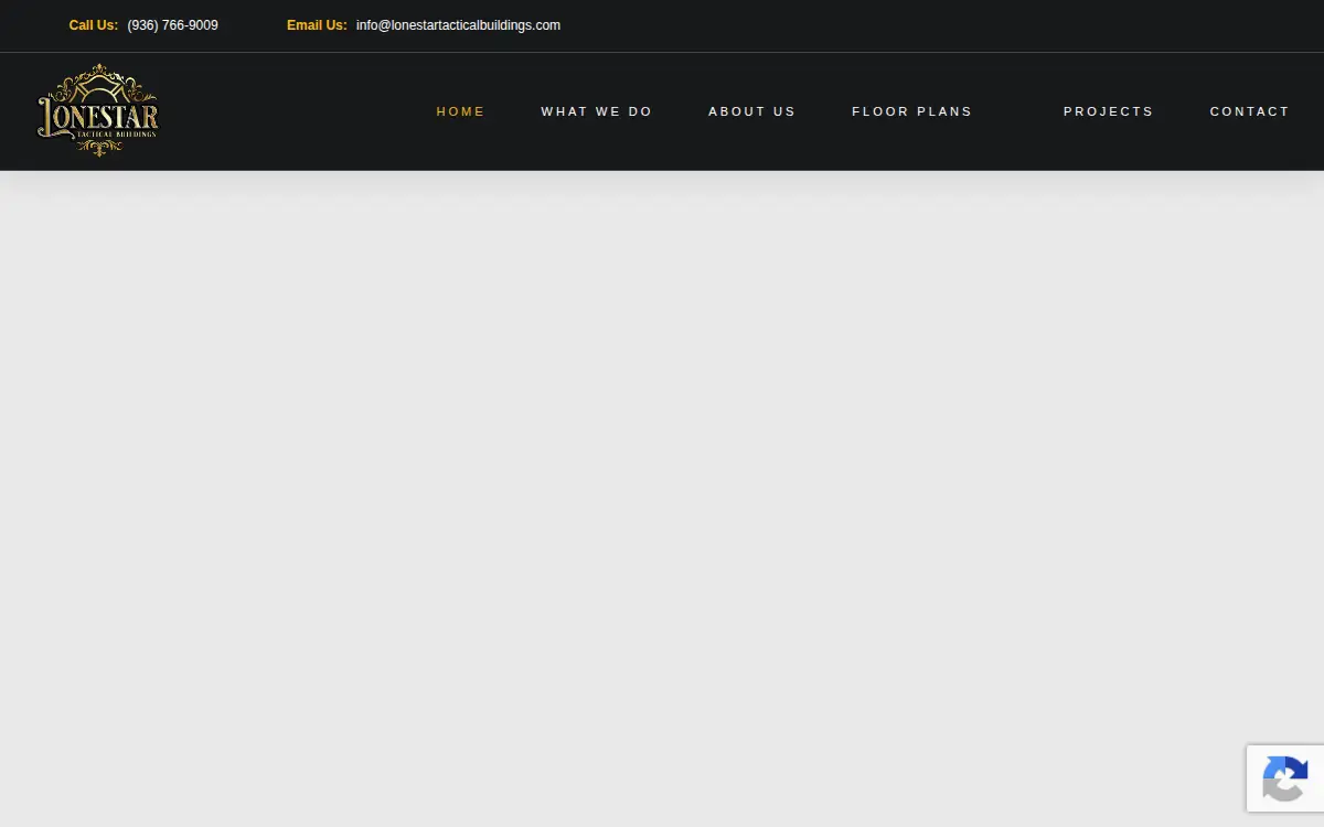 Homepage of Lonestar Tactical Buildings LLC