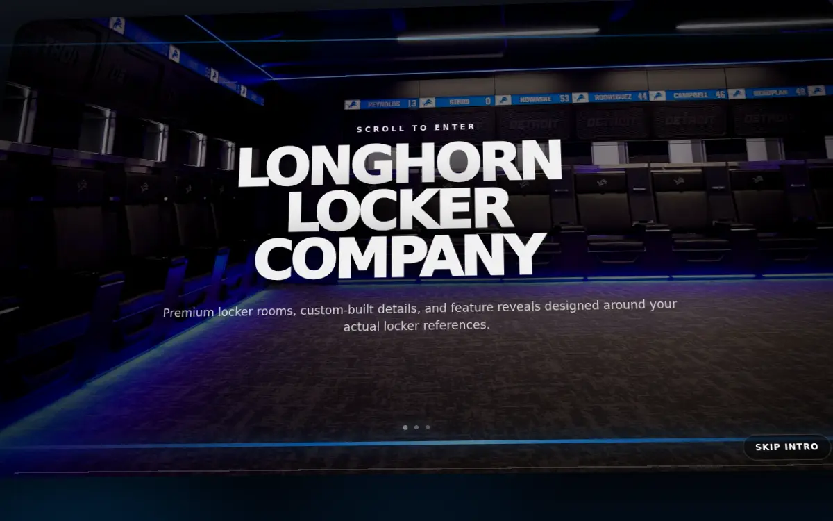 Homepage of Longhorn Locker Company, L.l.c.