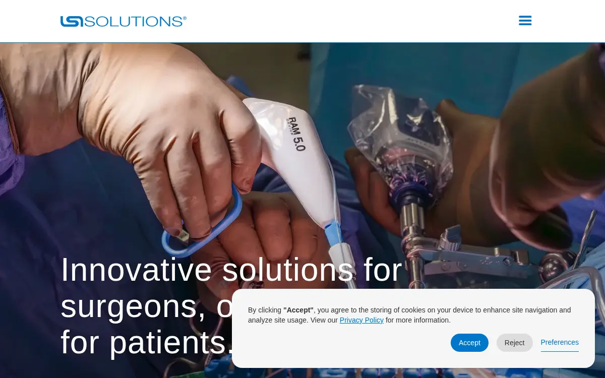 Homepage of Lsi Solutions INC
