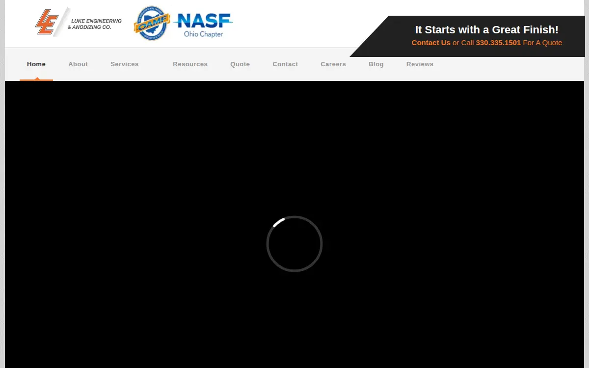 Homepage of Luke Manufacturing CO.