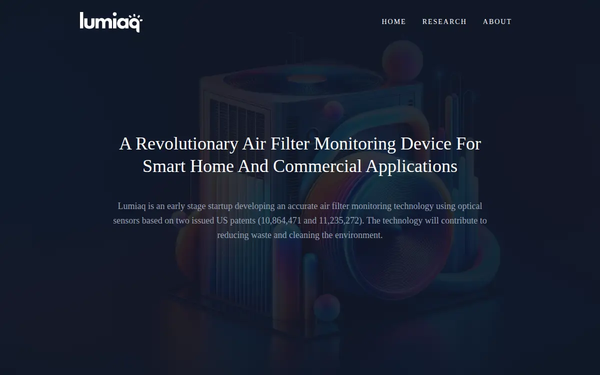 Homepage of Pollux Technologies LLC