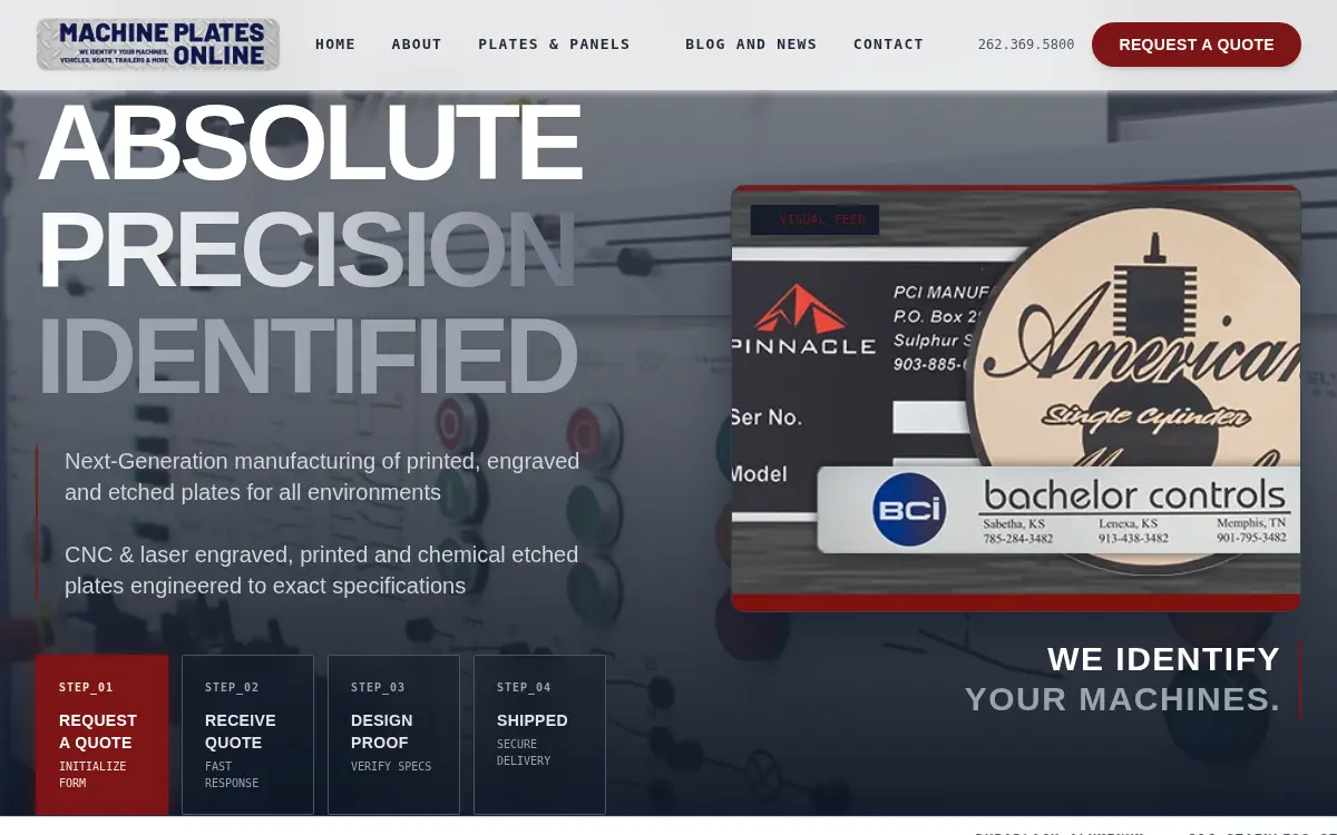 Homepage of Competitor Awards & Engraving, INC