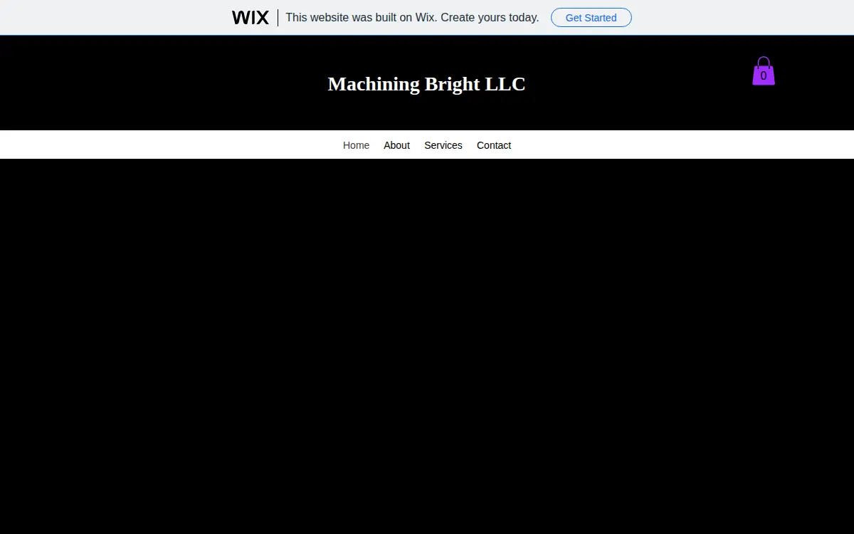 Homepage of Machining Bright LLC