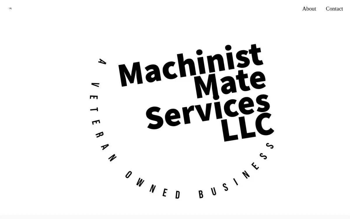 Homepage of Machinist Mate Services LLC