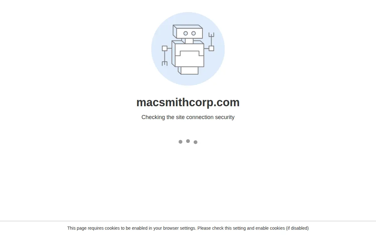 Homepage of The Macsmith Corporation