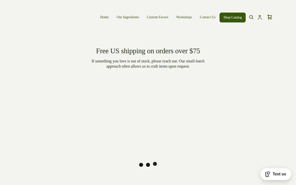 Homepage of Magnolia Creek Gardens, LLC