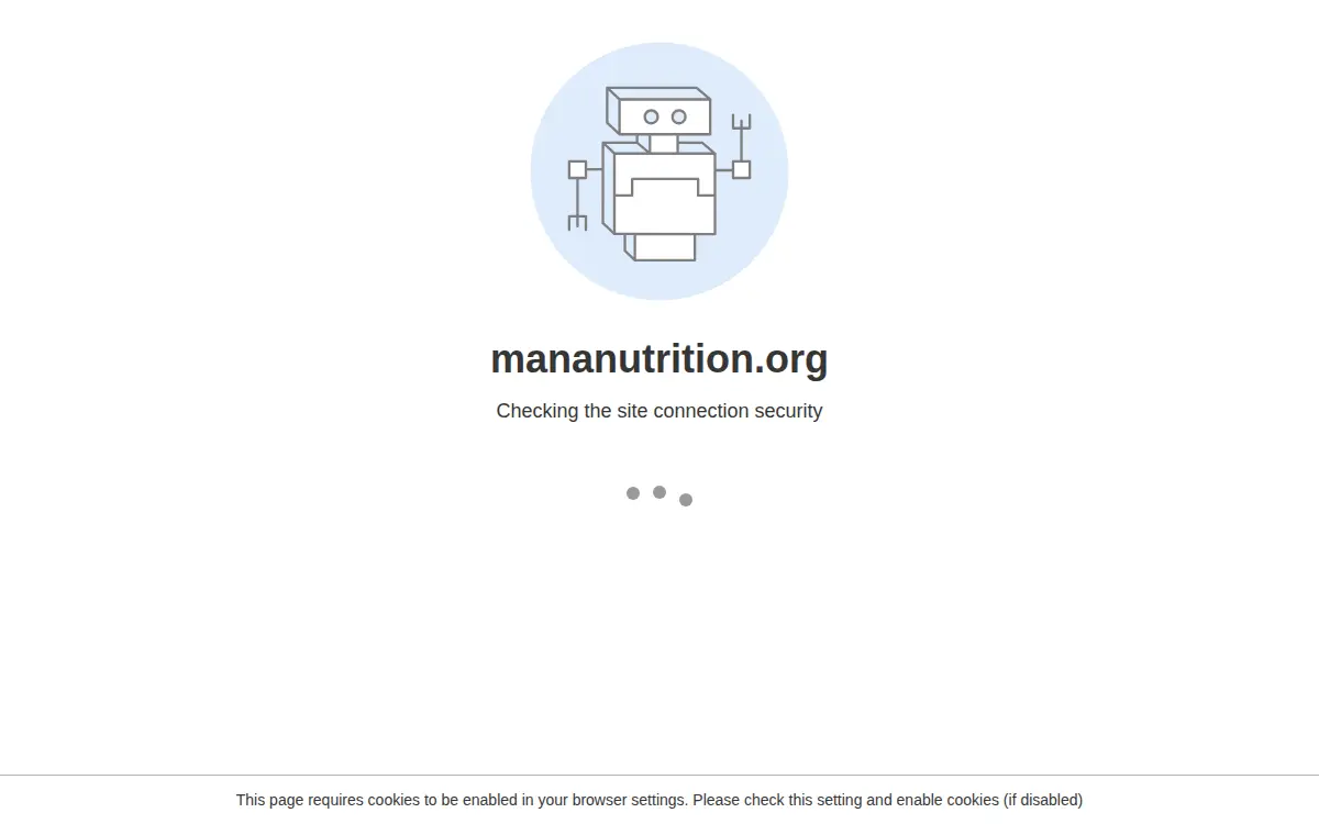 Homepage of Mana Nutritive Aid Products Incorporated