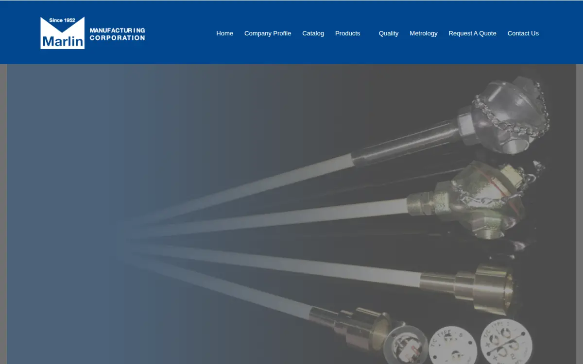Homepage of Marlin Mfg. CORP