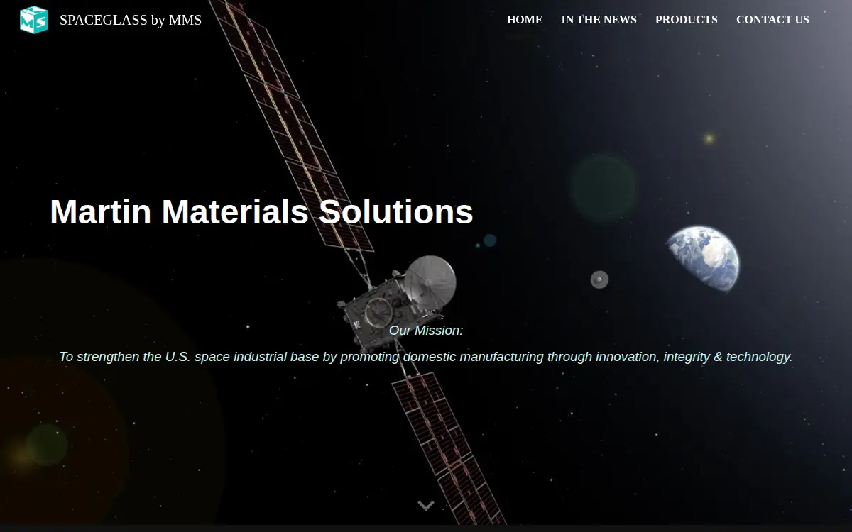 Homepage of Martin Materials Solutions LLC