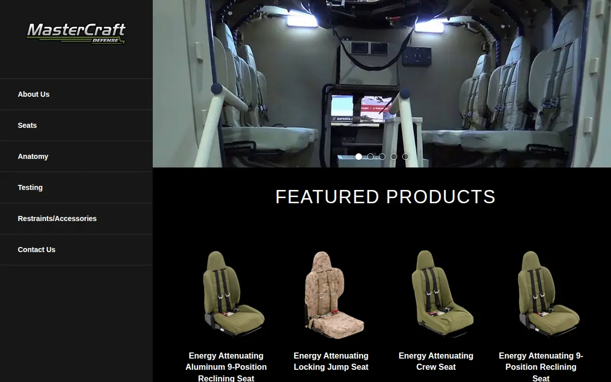 Homepage of Impact Racing, INC.